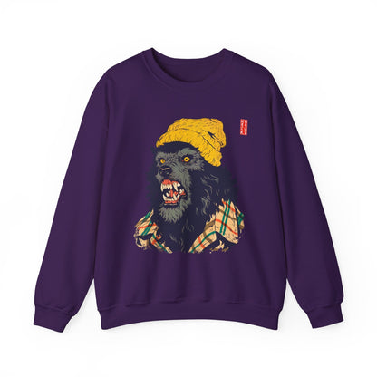 Hipster Werewolf Sweatshirt