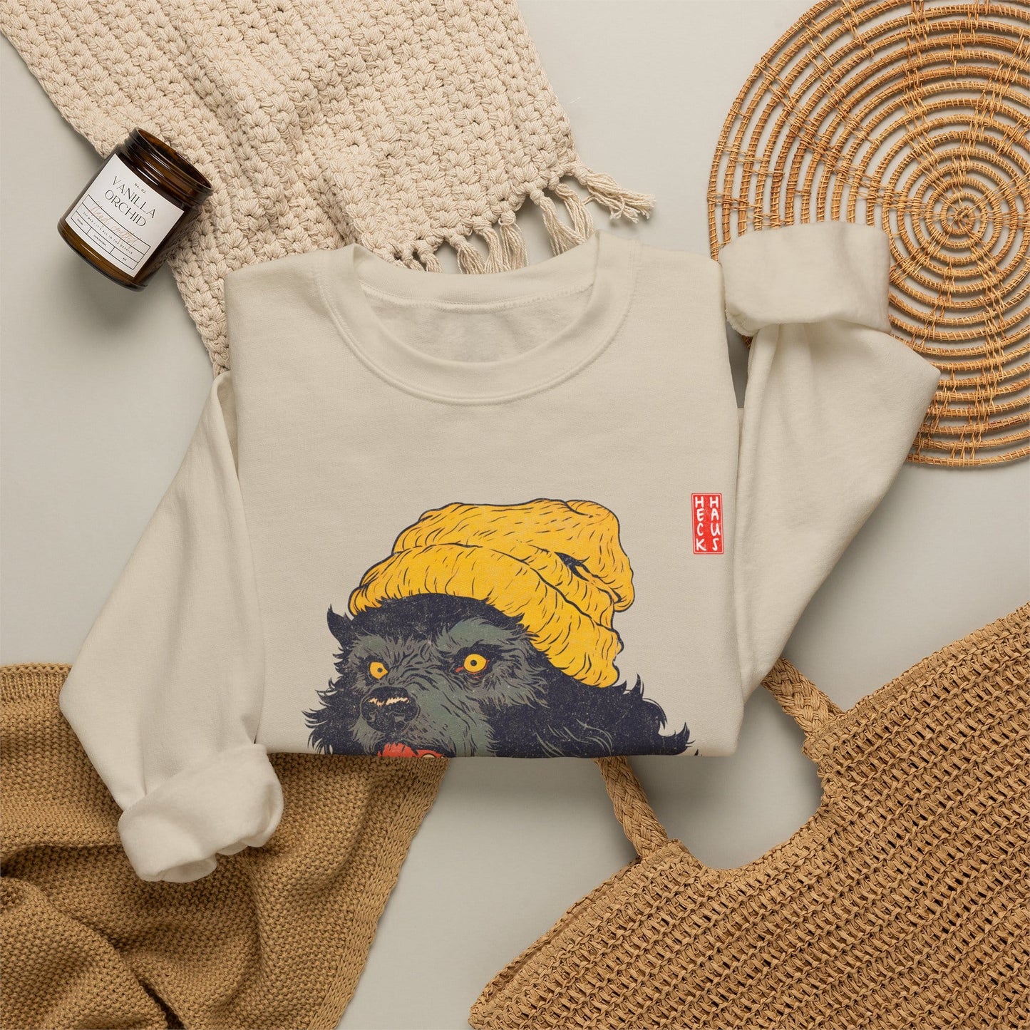 Hipster Werewolf Sweatshirt