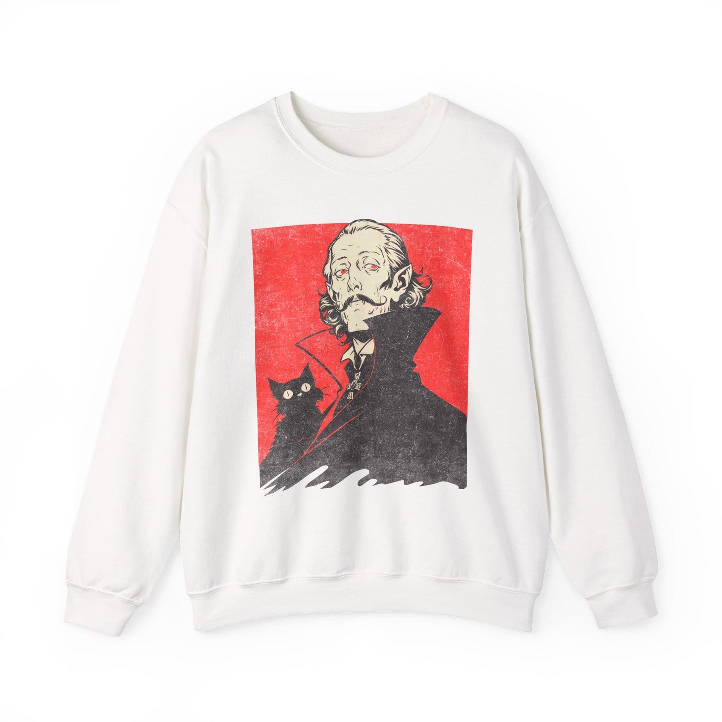 The Count with the Cat Sweatshirt