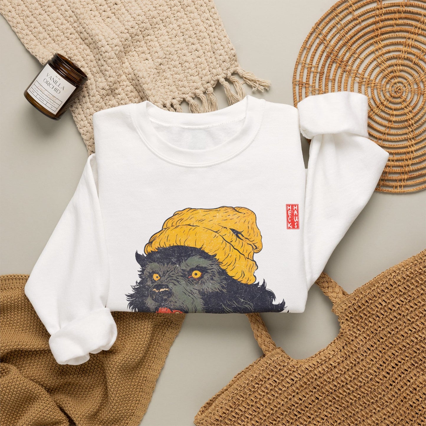 Hipster Werewolf Sweatshirt