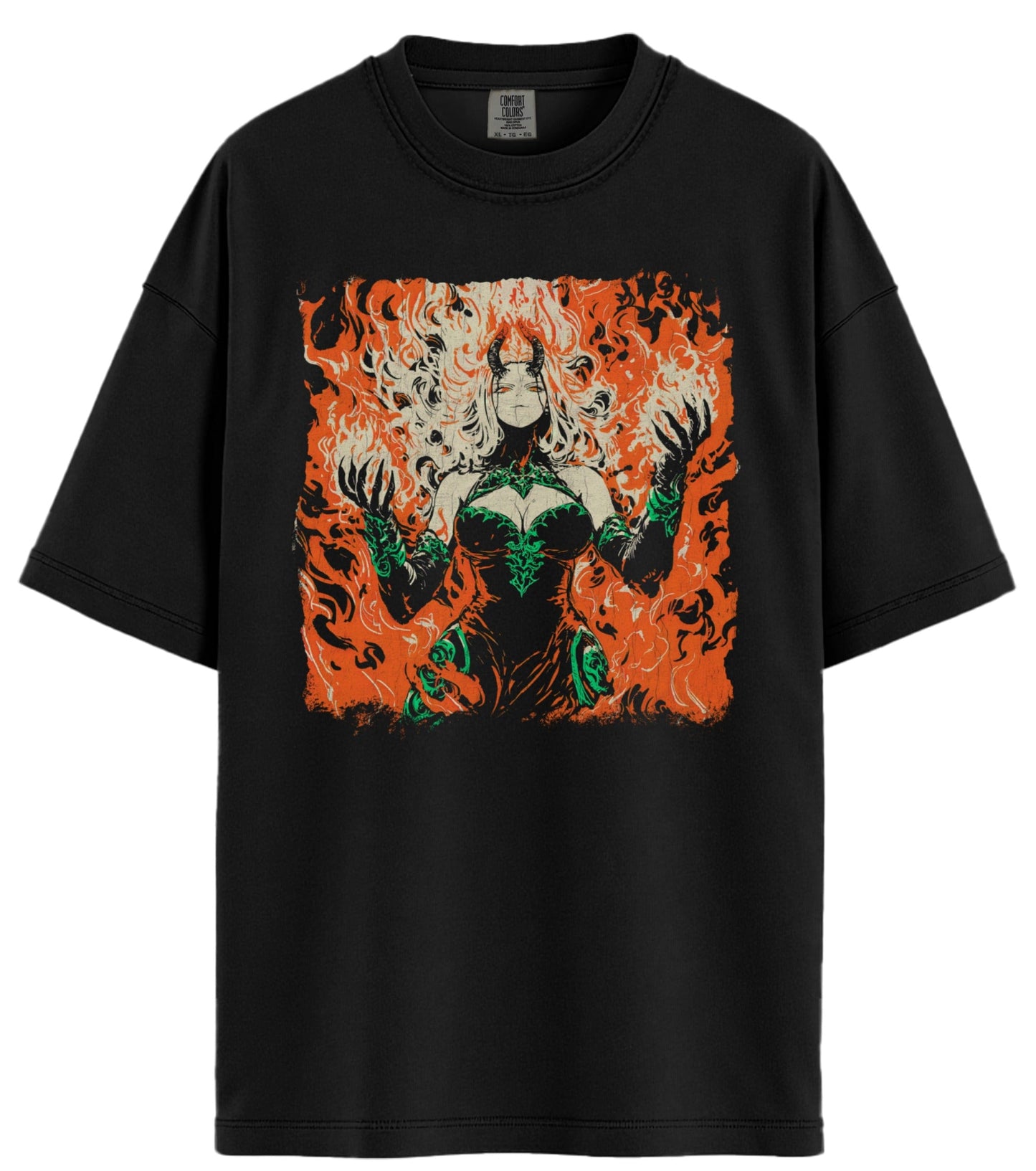 Hellfire Queen Comfort Colors T-Shirt