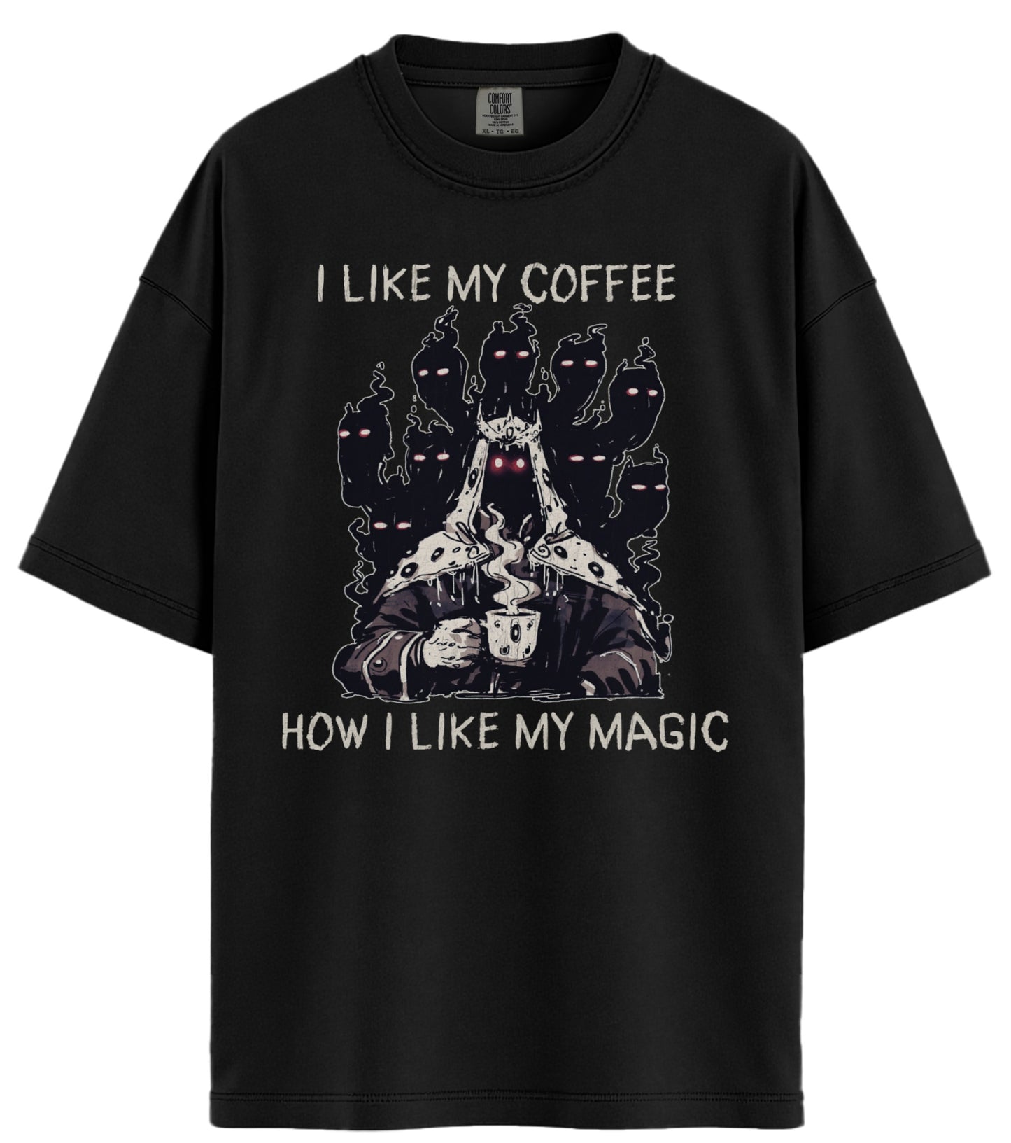 I Like My Coffee Comfort Colors T-Shirt