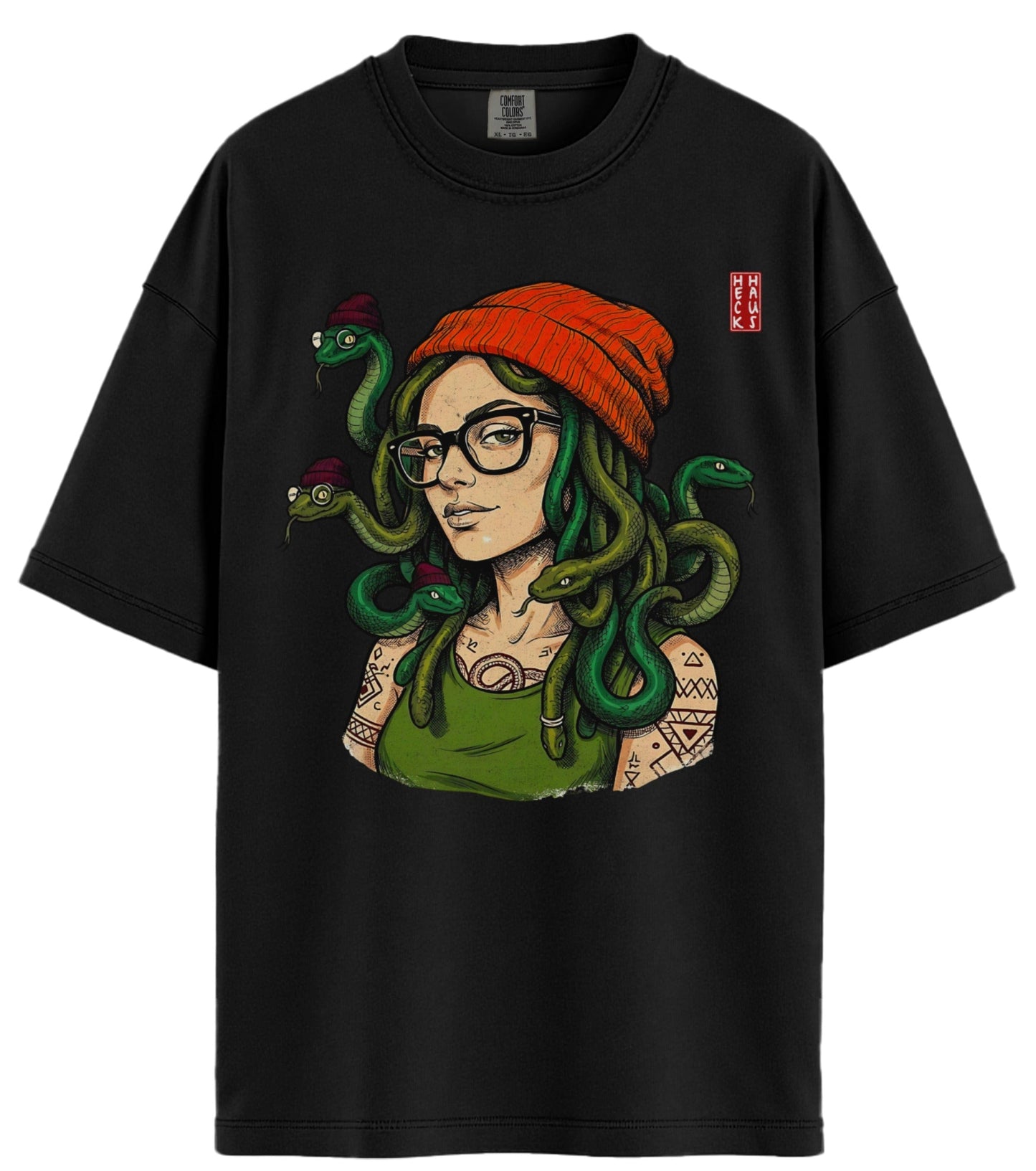 Hipster Medusa Comfort Colors T-Shirt