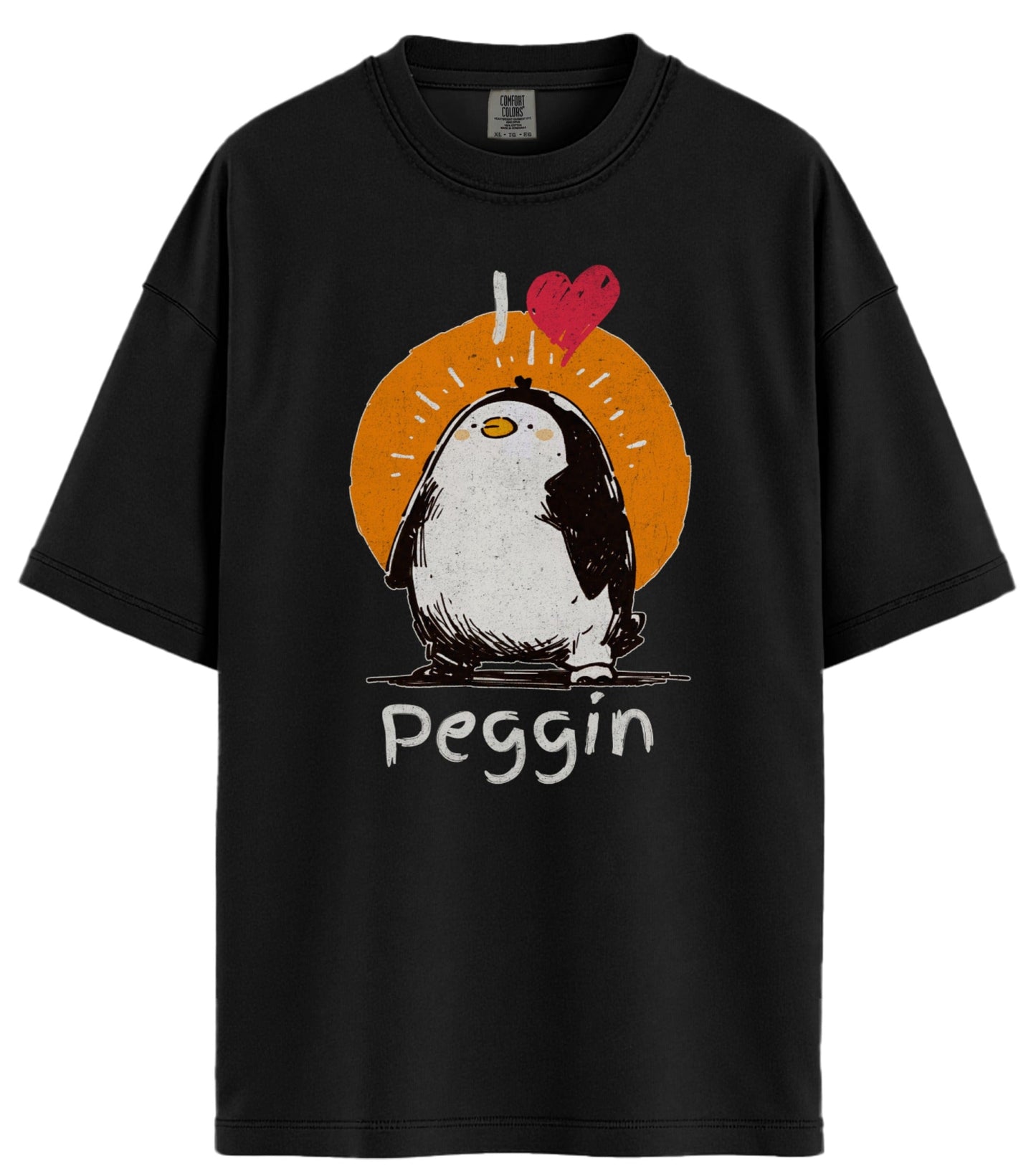 I Love Peggin Comfort Colors T-Shirt