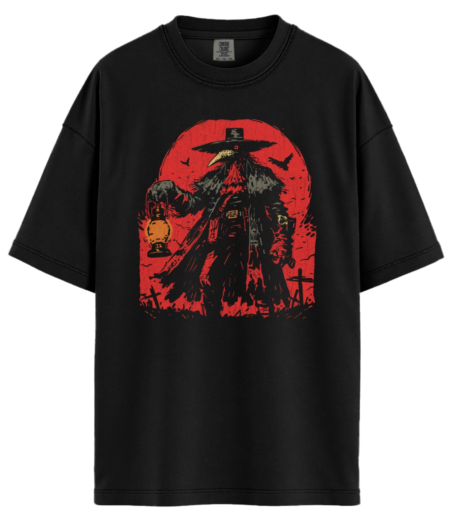 The Plague Doctor Comfort Colors T-Shirt
