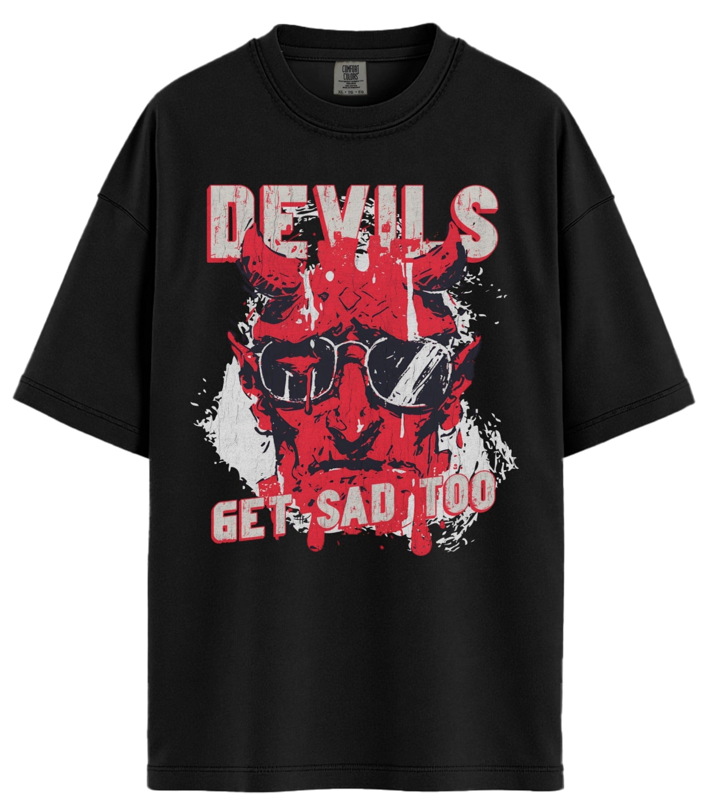 Devils Get Sad Too Comfort Colors T-Shirt