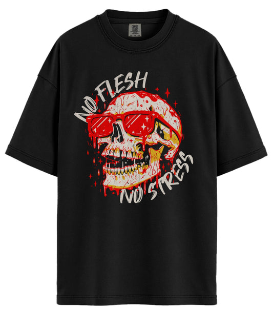 No Flesh No Stress Comfort Colors T-Shirt