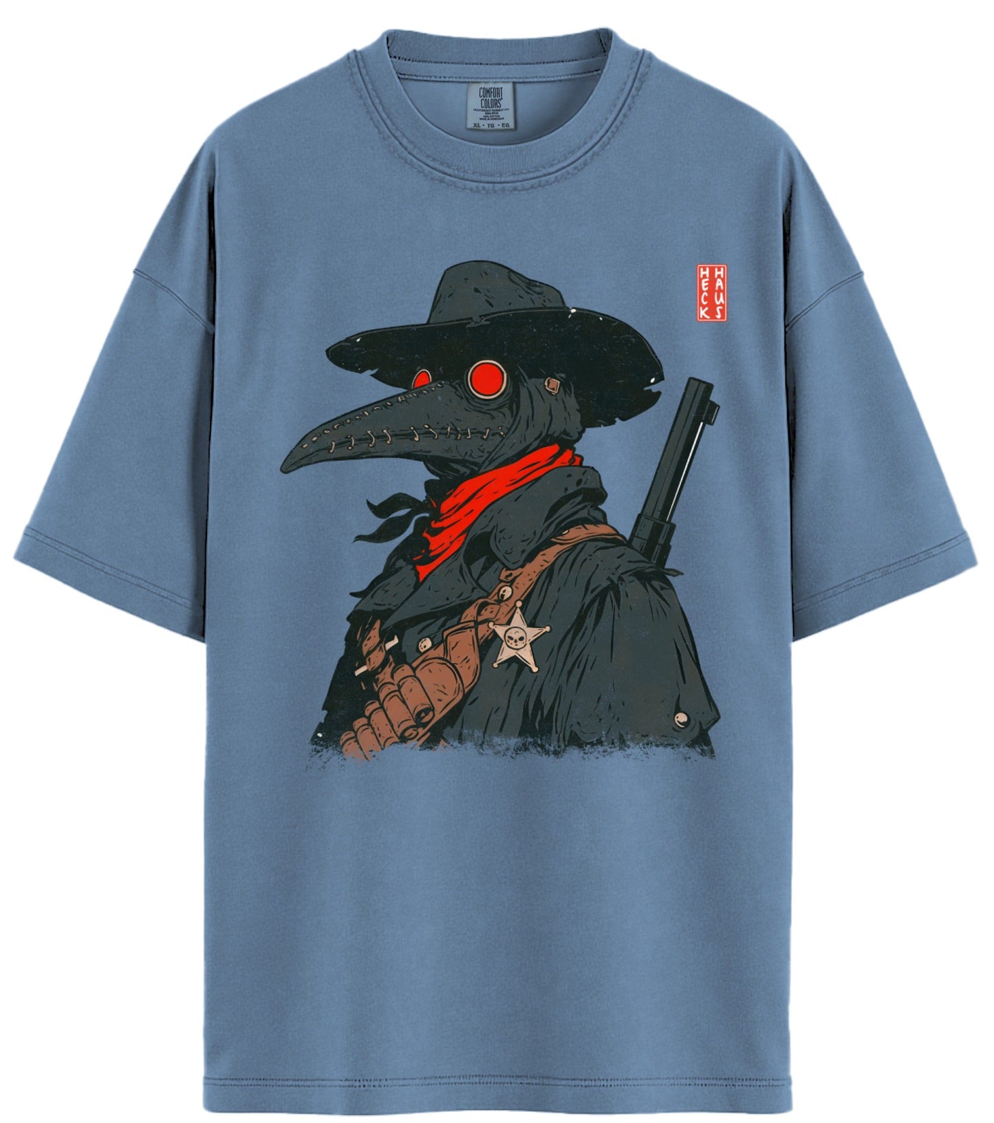 Sheriff Plague Doctor Comfort Colors T-Shirt