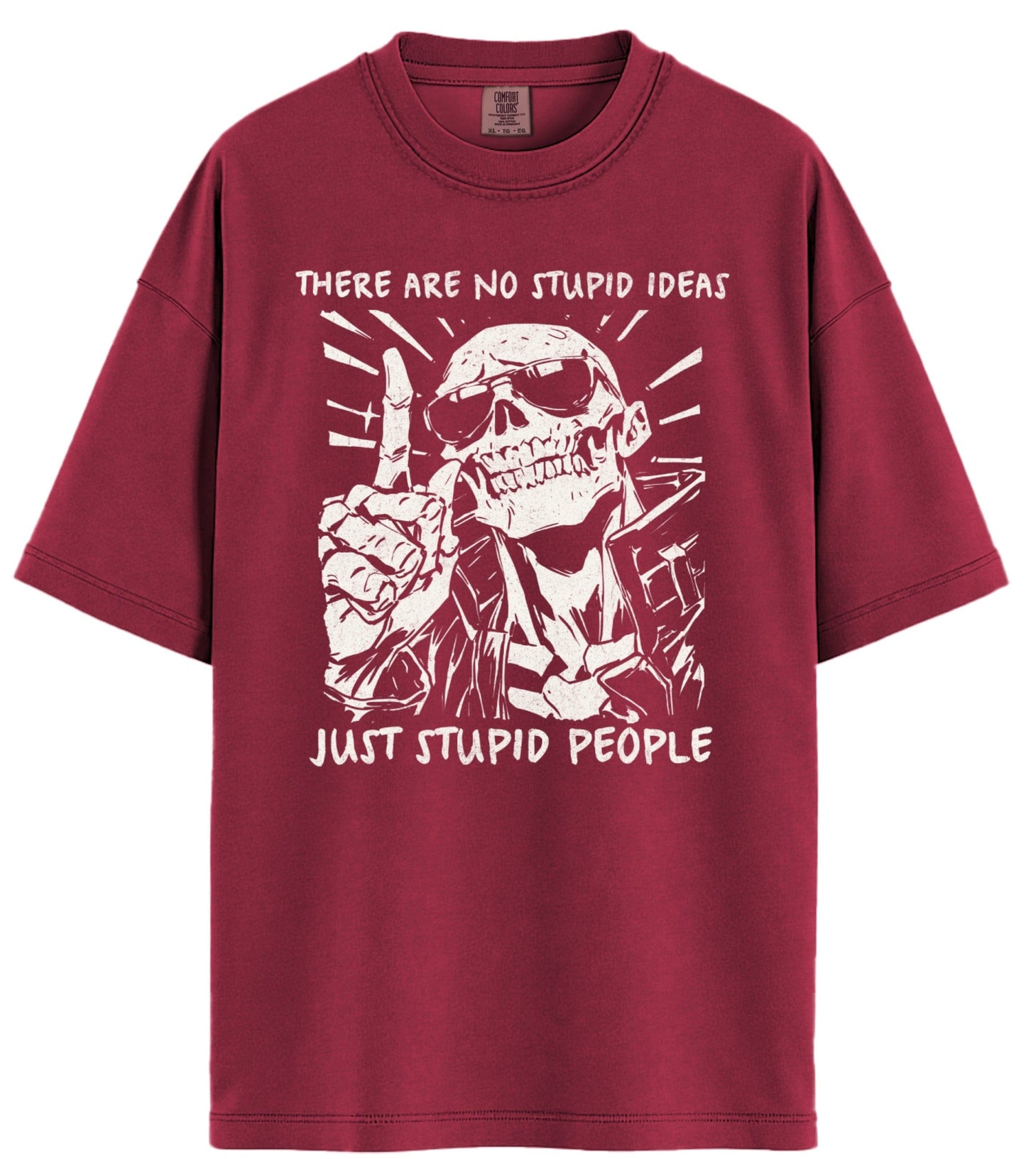 No Stupid Ideas Comfort Colors T-Shirt