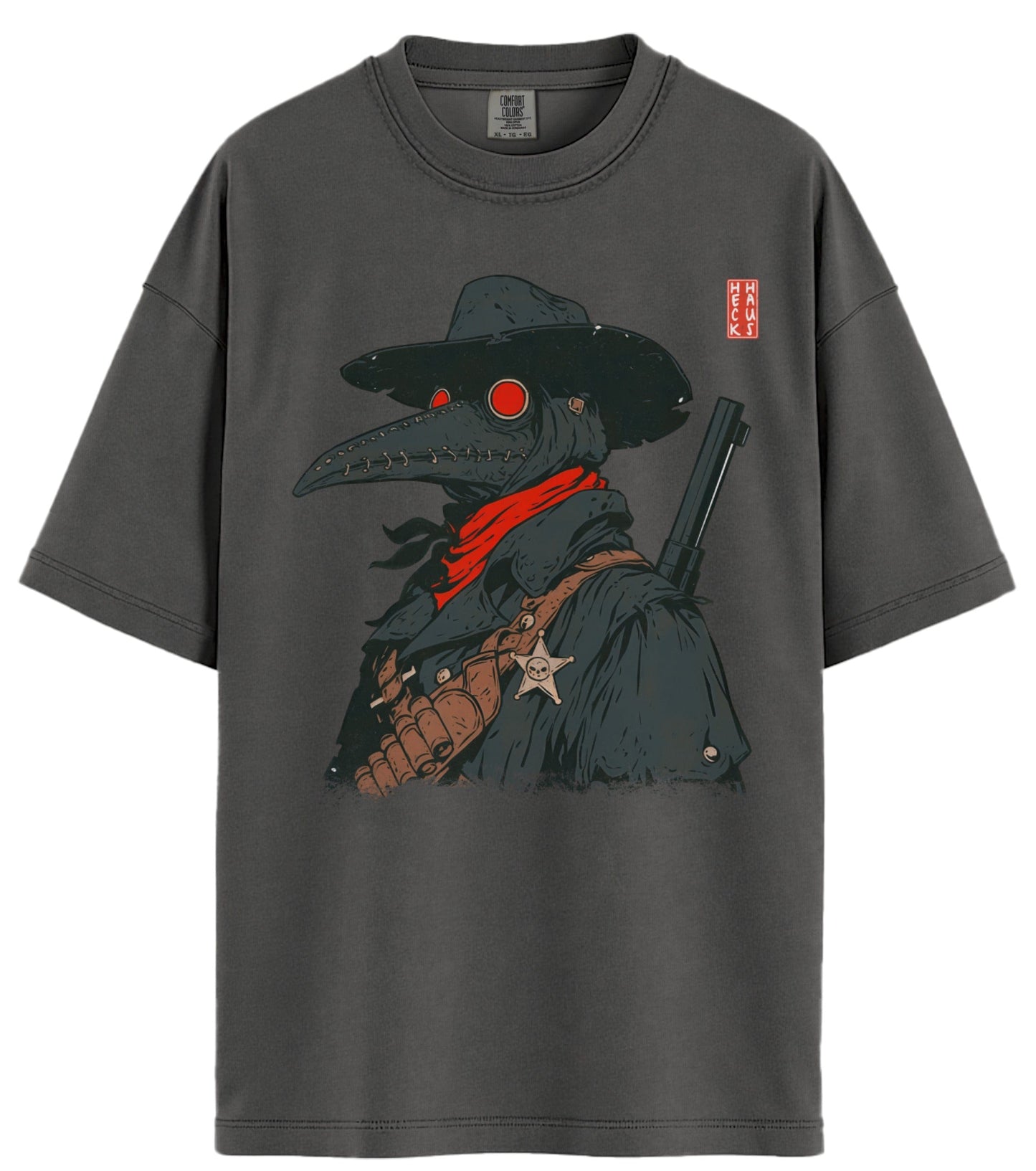 Sheriff Plague Doctor Comfort Colors T-Shirt
