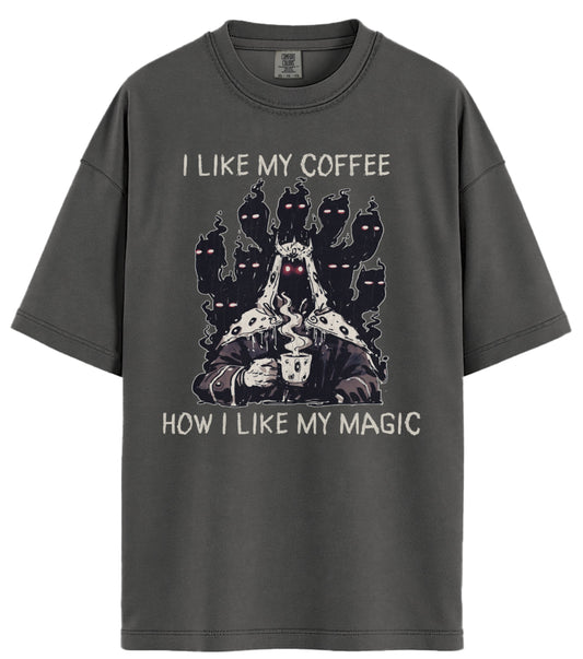 I Like My Coffee Comfort Colors T-Shirt
