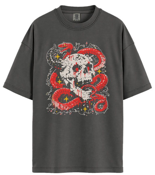 The Skull and Snake Comfort Colors T-Shirt