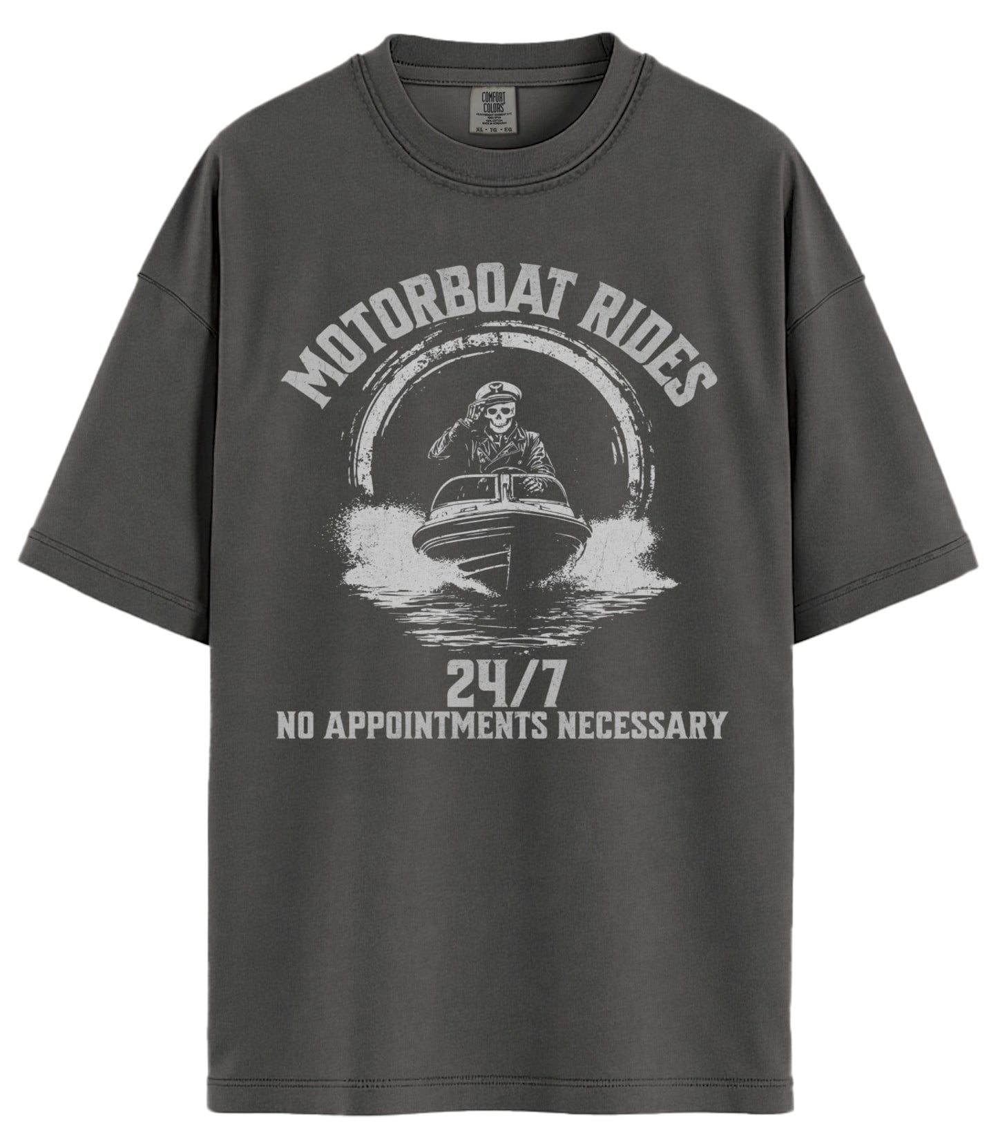 Motorboat Rides Comfort Colors T-Shirt