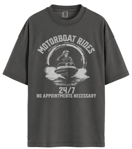 Motorboat Rides Comfort Colors T-Shirt