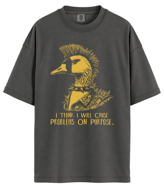 I Think I Will Cause Problems Comfort Colors T-Shirt