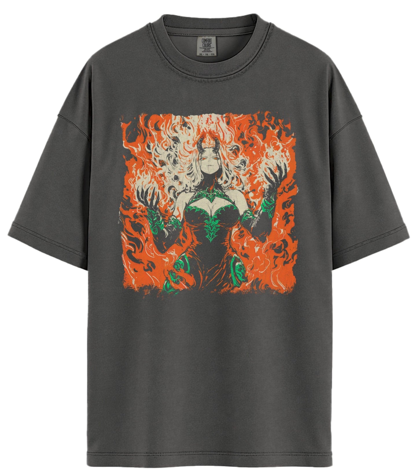 Hellfire Queen Comfort Colors T-Shirt