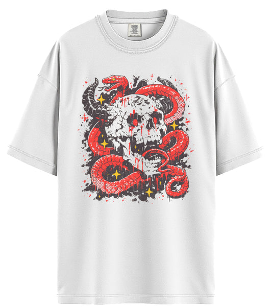 The Skull and Snake Comfort Colors T-Shirt