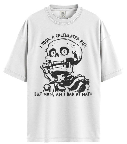 Calculated Risk Comfort Colors T-Shirt