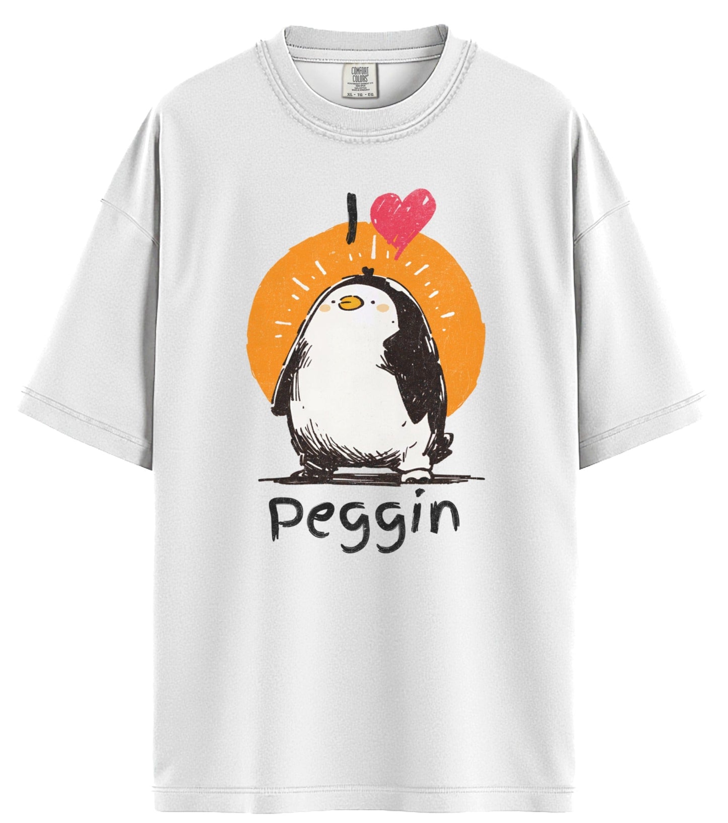I Love Peggin Comfort Colors T-Shirt