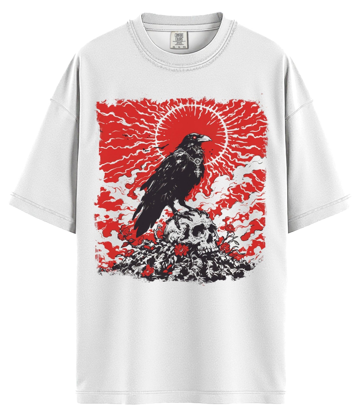 The Crow and the Skull Comfort Colors T-Shirt