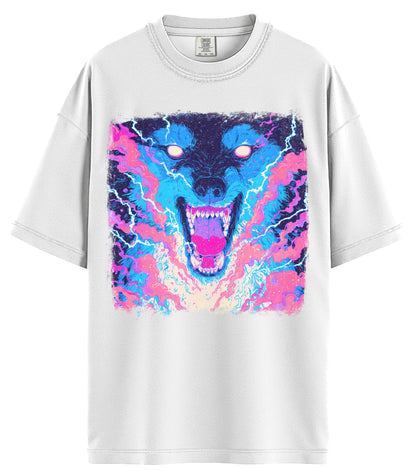 Galaxy Wolf Comfort Colors T-Shirt