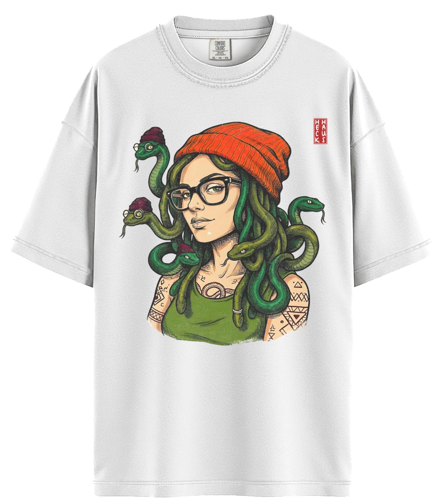 Hipster Medusa Comfort Colors T-Shirt