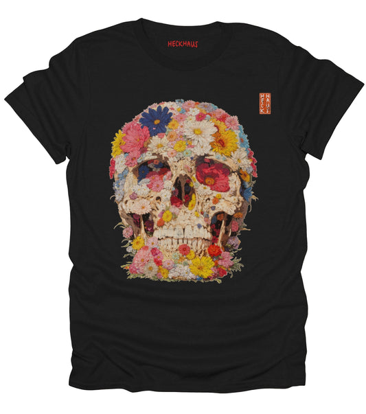 Floral Skull T-Shirt
