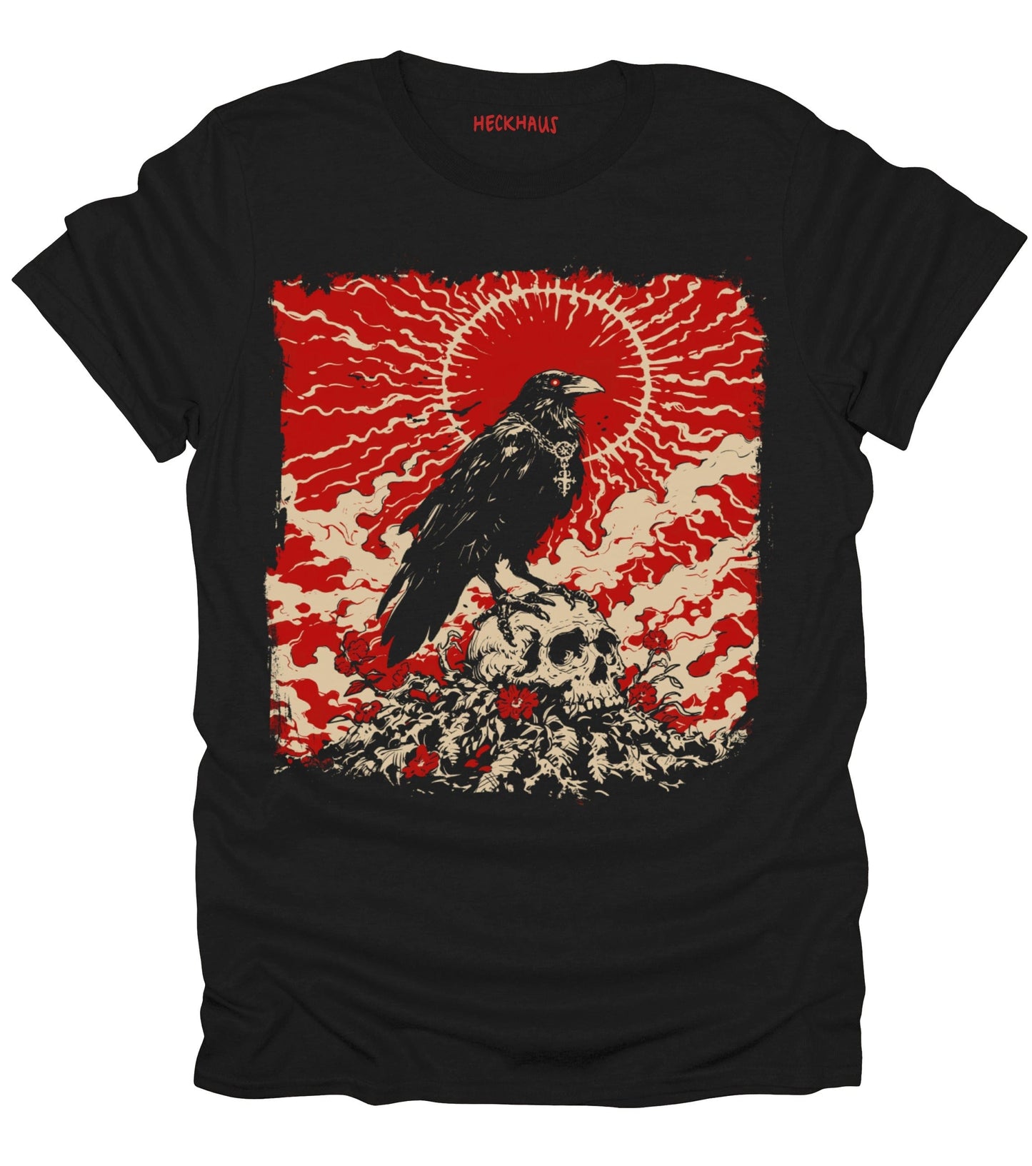 The Crow and the Skull T-Shirt