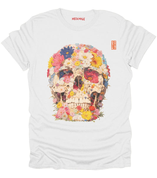 Floral Skull T-Shirt