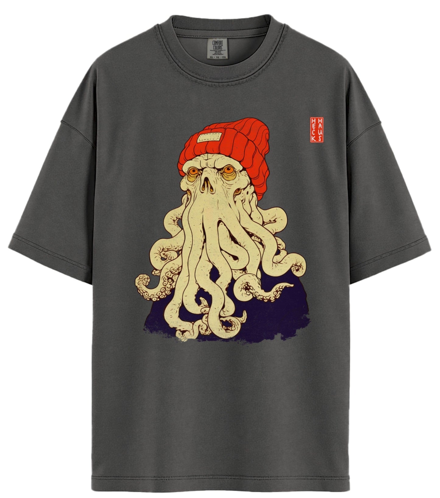 Hipster Cthulhu Comfort Colors T-Shirt