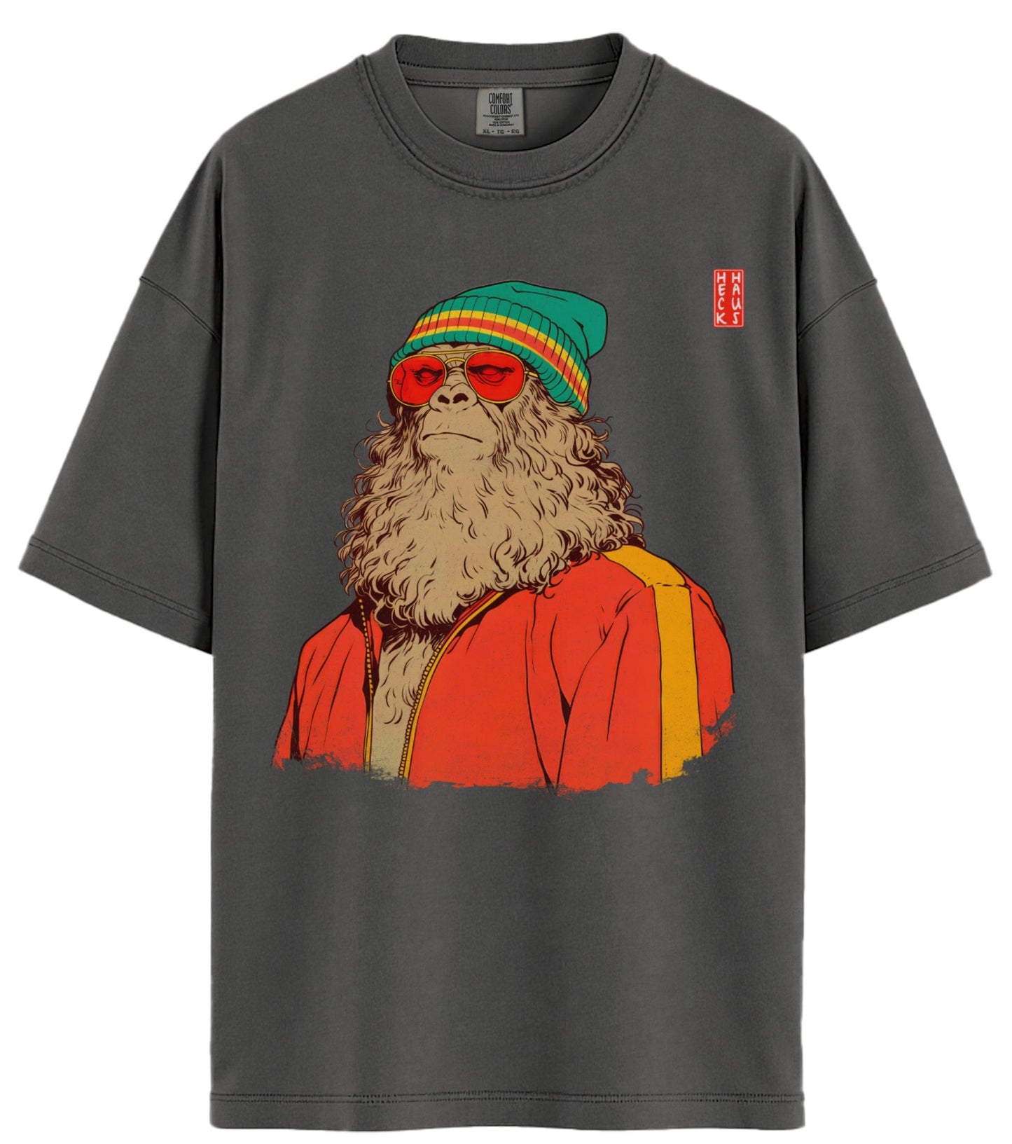 Hipster Bigfoot Comfort Colors T-Shirt