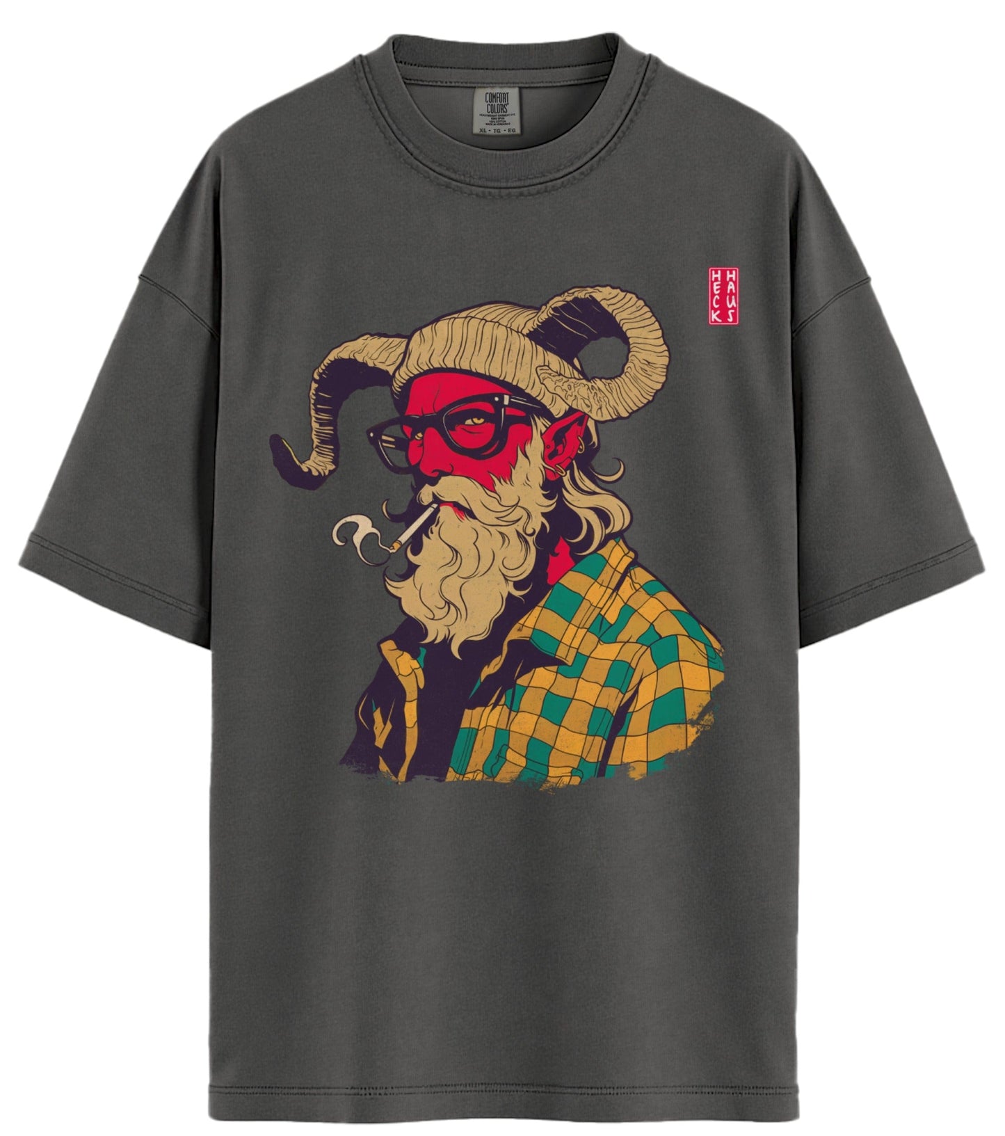 Hipster Devil Comfort Colors T-Shirt