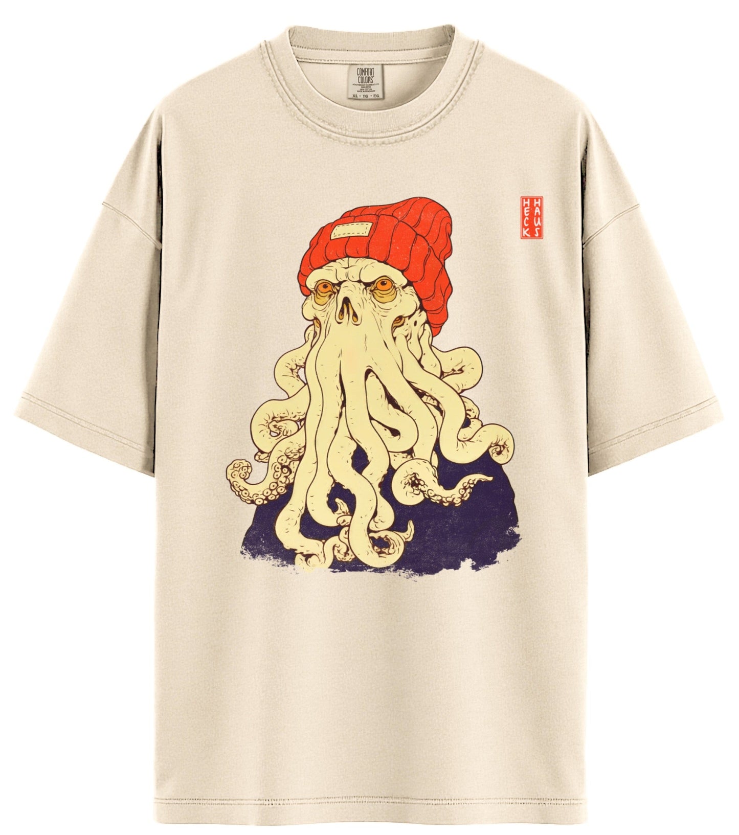 Hipster Cthulhu Comfort Colors T-Shirt
