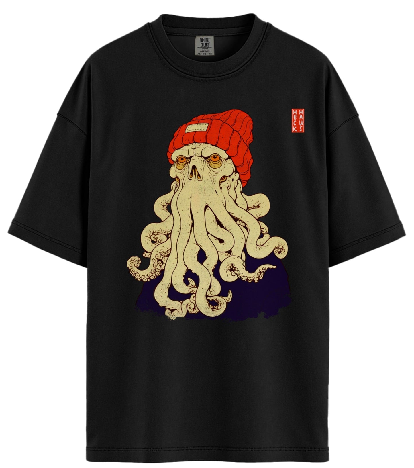 Hipster Cthulhu Comfort Colors T-Shirt