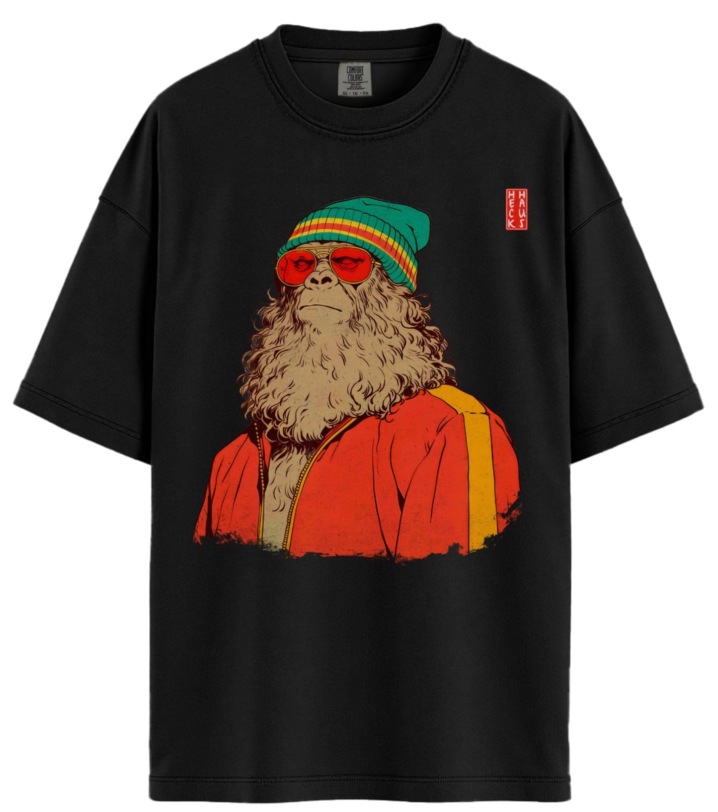 Hipster Bigfoot Comfort Colors T-Shirt