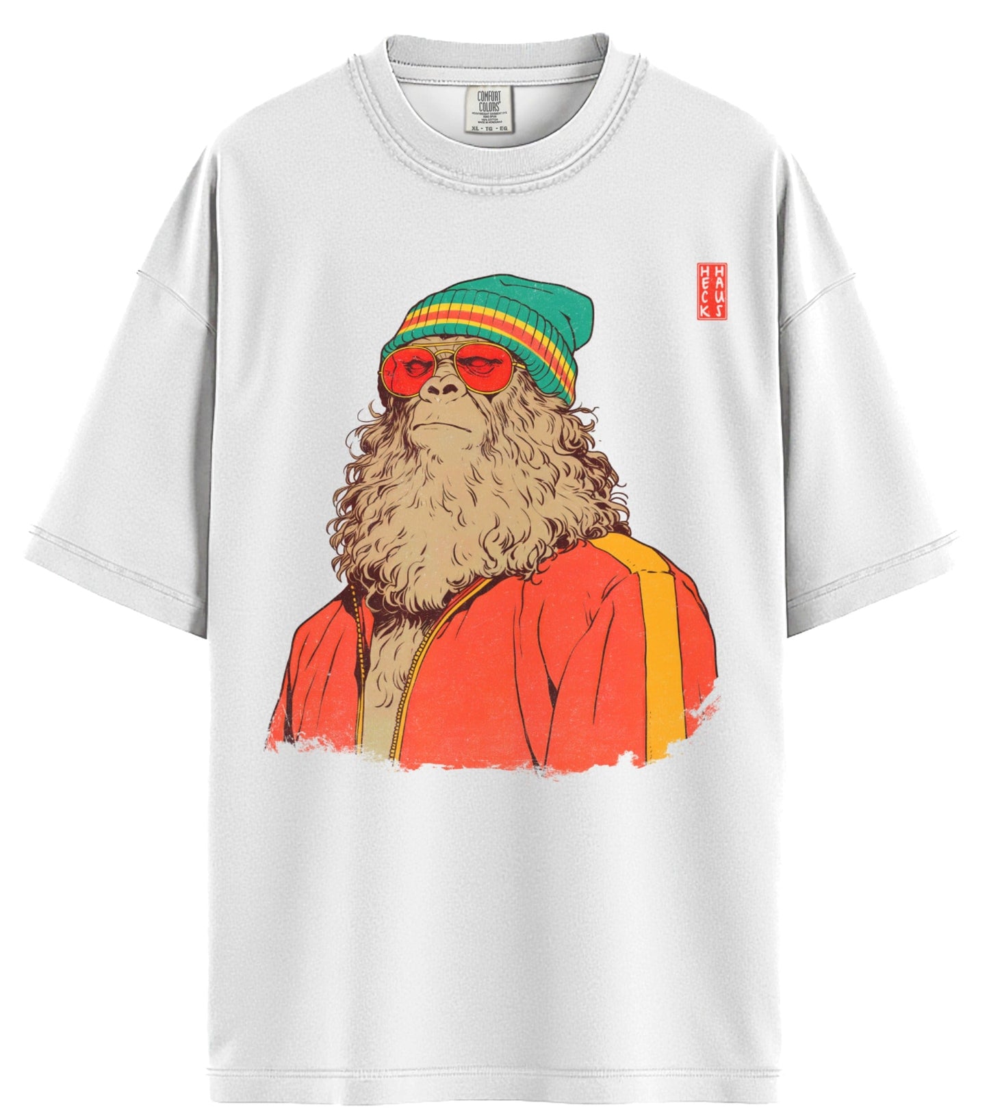 Hipster Bigfoot Comfort Colors T-Shirt