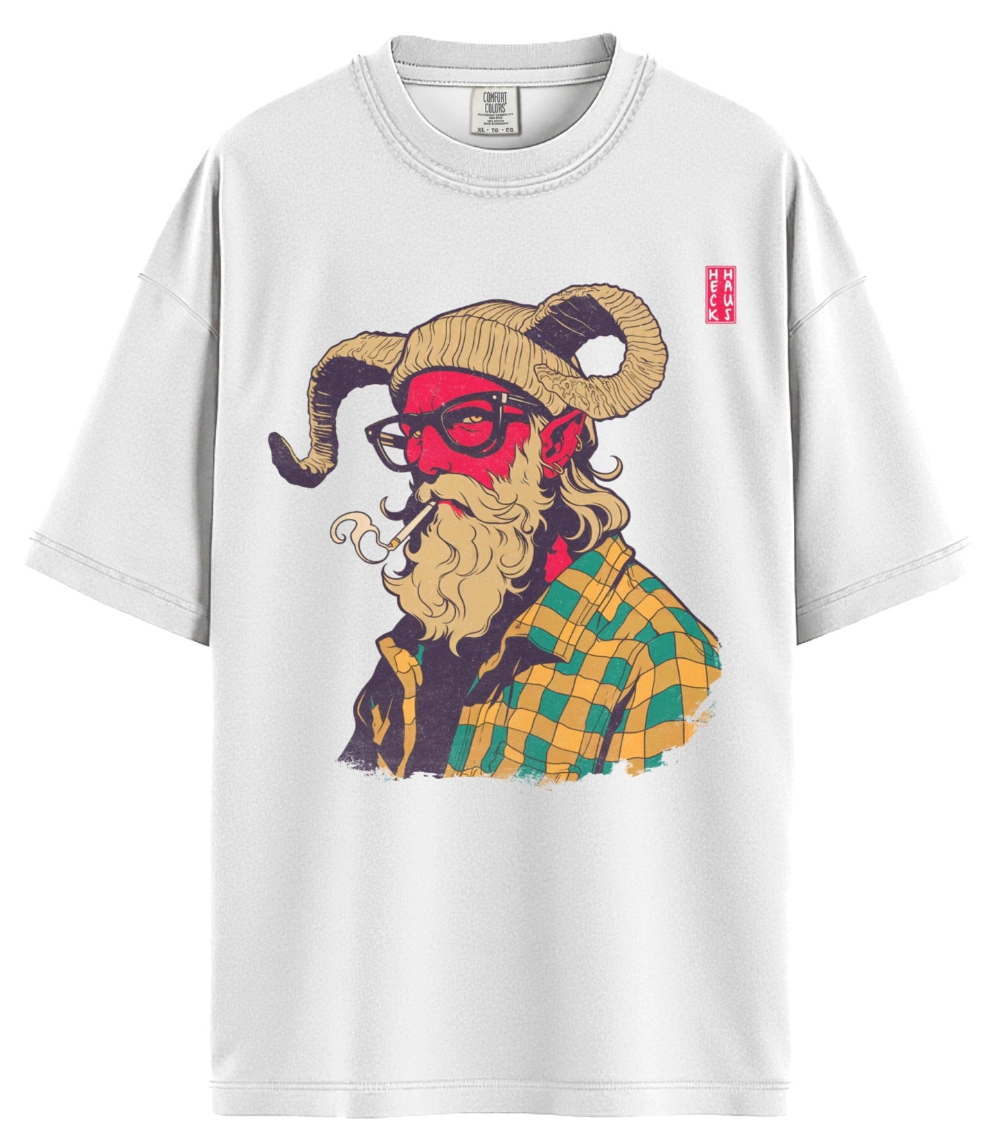 Hipster Devil Comfort Colors T-Shirt
