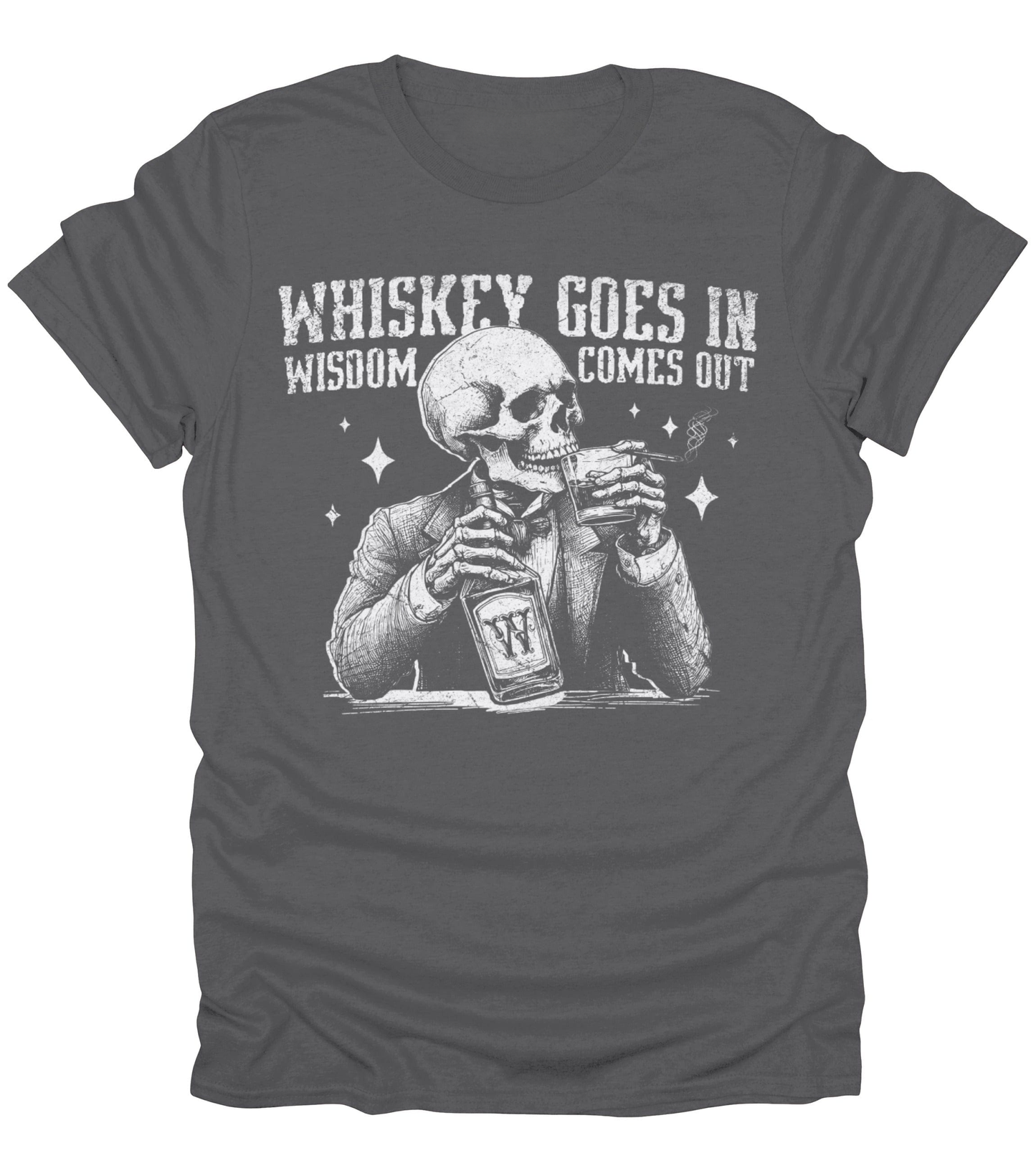 Whiskey Goes In T-Shirt